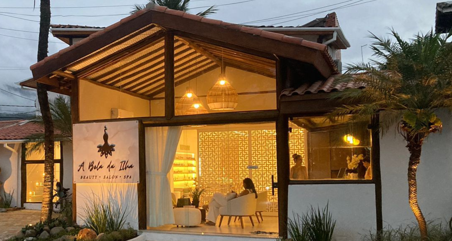 Detalhe da decoração do espaço A Bela da Ilha em Ilhabela